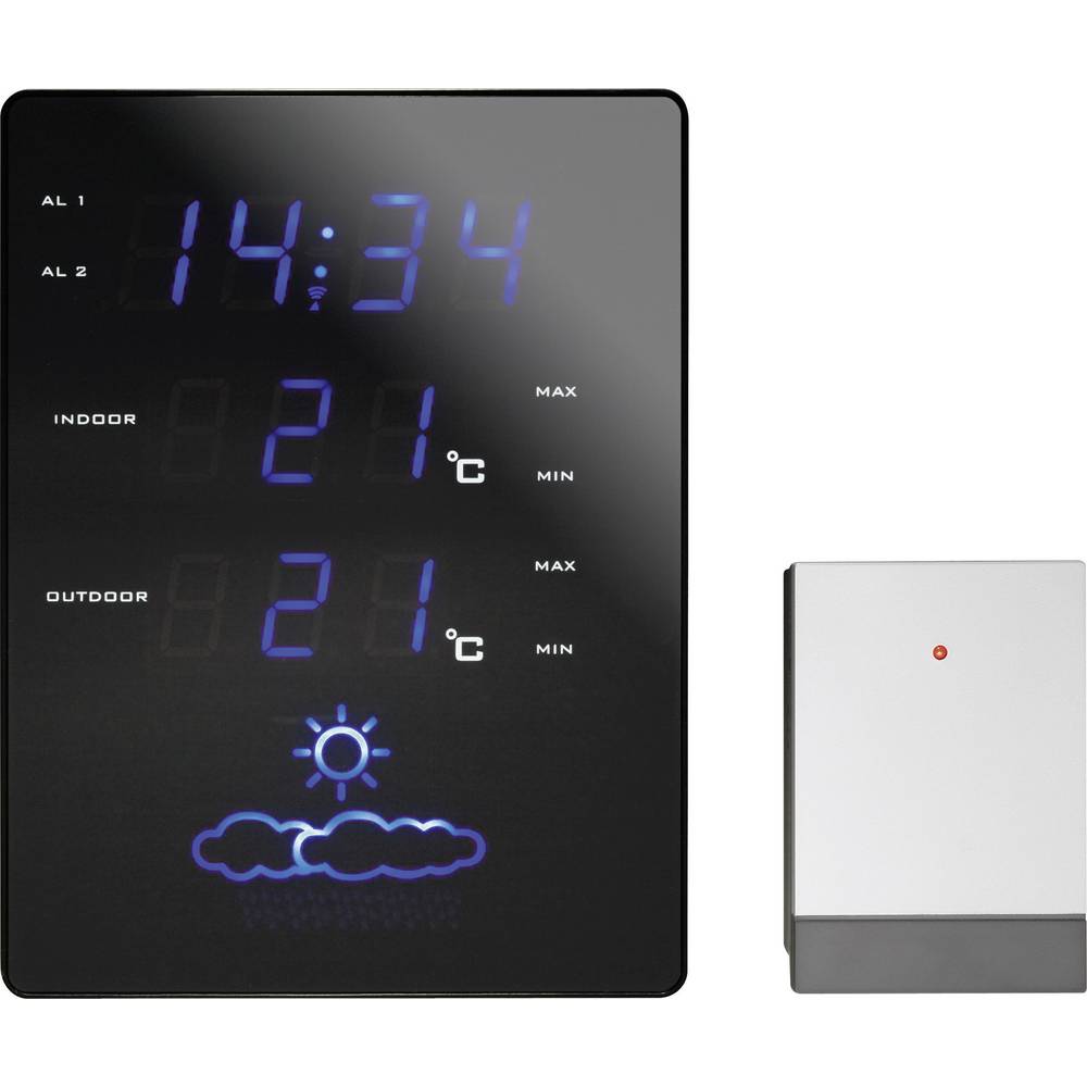 Techno Line TECHNOLINE – Techno Line WS 6820 – Wetterstation – kabellos WS 6820 Draadloos weerstation Aantal sensoren max.: 1