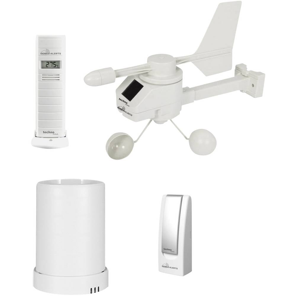 Techno Line MA 10050 Mobile Alerts MA 10050 Draadloos weerstation Verwachting voor 12 tot 24 uur Aantal sensoren max.: 50