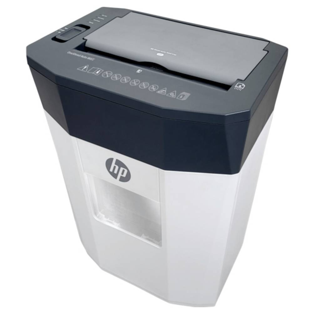 HP OneShred Auto 80CC Papierversnipperaar 80 vellen Cross cut P-4 15 l Ook geschikt voor Creditcards