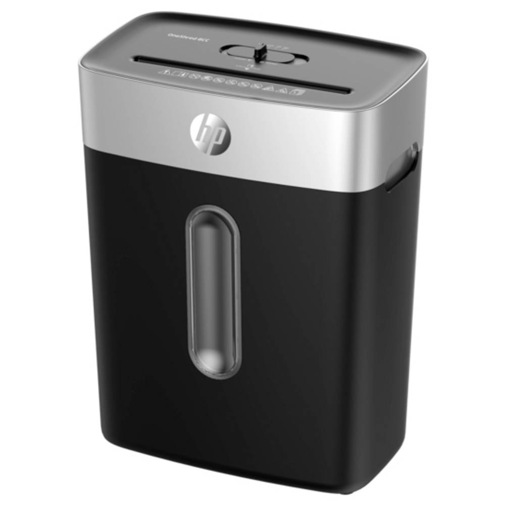HP OneShred 8CC Papierversnipperaar 8 vellen Cross cut P-4 15 l Ook geschikt voor Paperclips, Nietjes, Creditcards