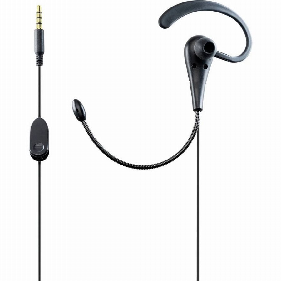 Albrecht Premium Headset Ear Free headset Kabel Zwart Headset