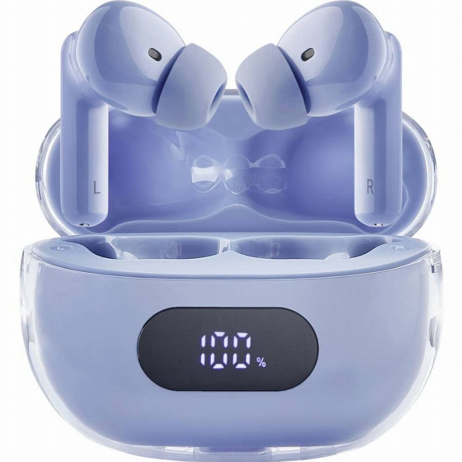 Intenso Buds Plus T315AE blau In Ear headset Bluetooth Stereo Blauw Noise Cancelling Mobiele telefoon