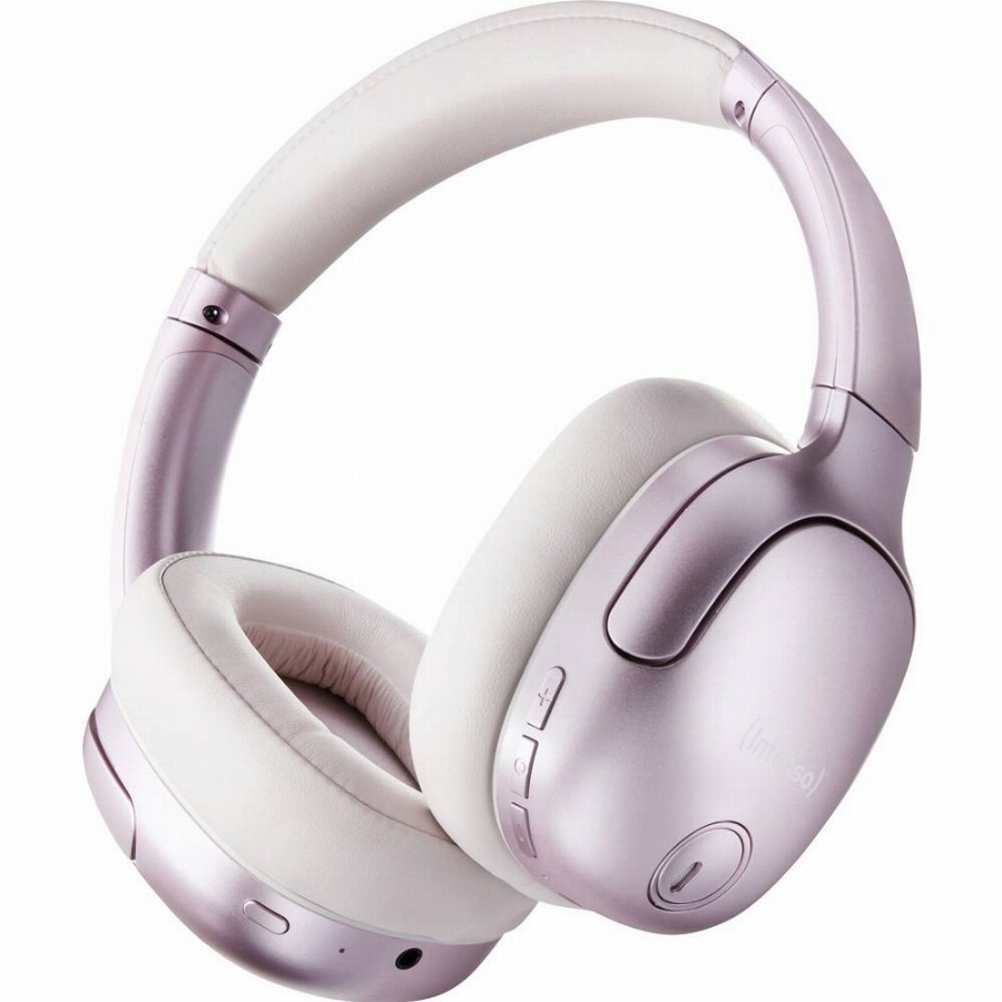 Intenso O400HA rose Over Ear koptelefoon Roze Vouwbaar HiFi