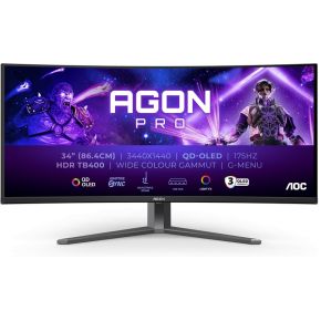 AOC AG346UCD QD-OLED Curved