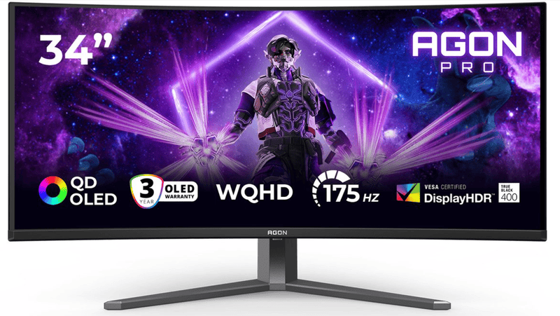 AOC AG346UCD QD-OLED Curved