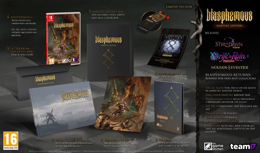 Blasphemous Martyr’s Limited Edition