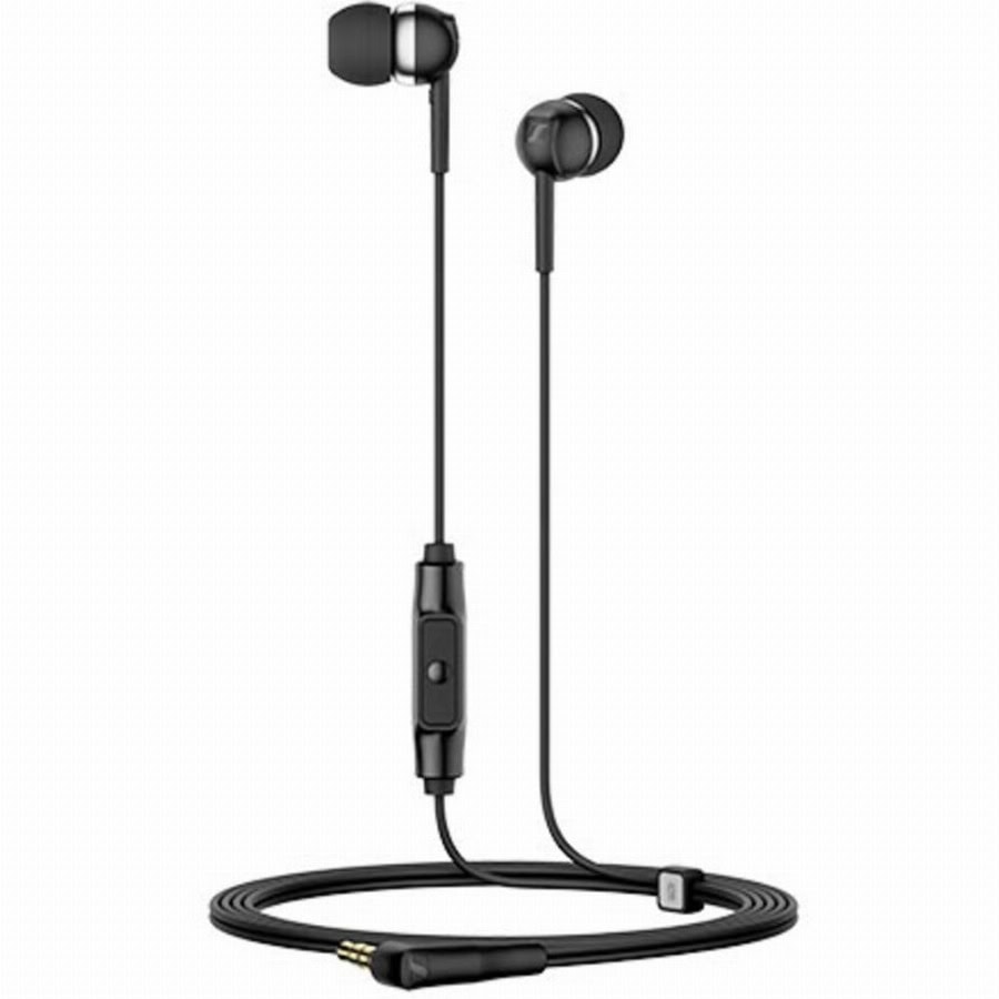 Sennheiser CX 80S In Ear oordopjes Kabel Stereo Zwart Headset Mobiele telefoon