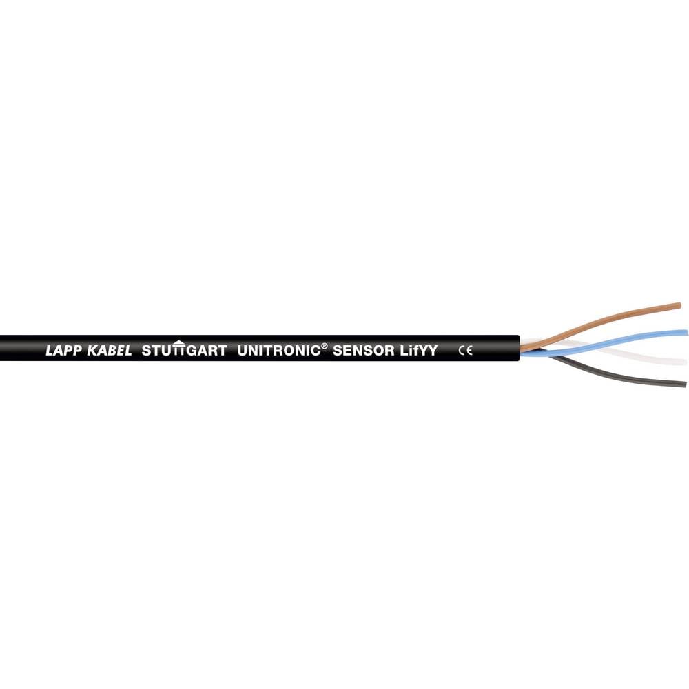 LAPP 7038901/1000 Sensorkabel UNITRONIC® SENSOR LifYY 4 x 0.34 mm² Zwart 1000 m