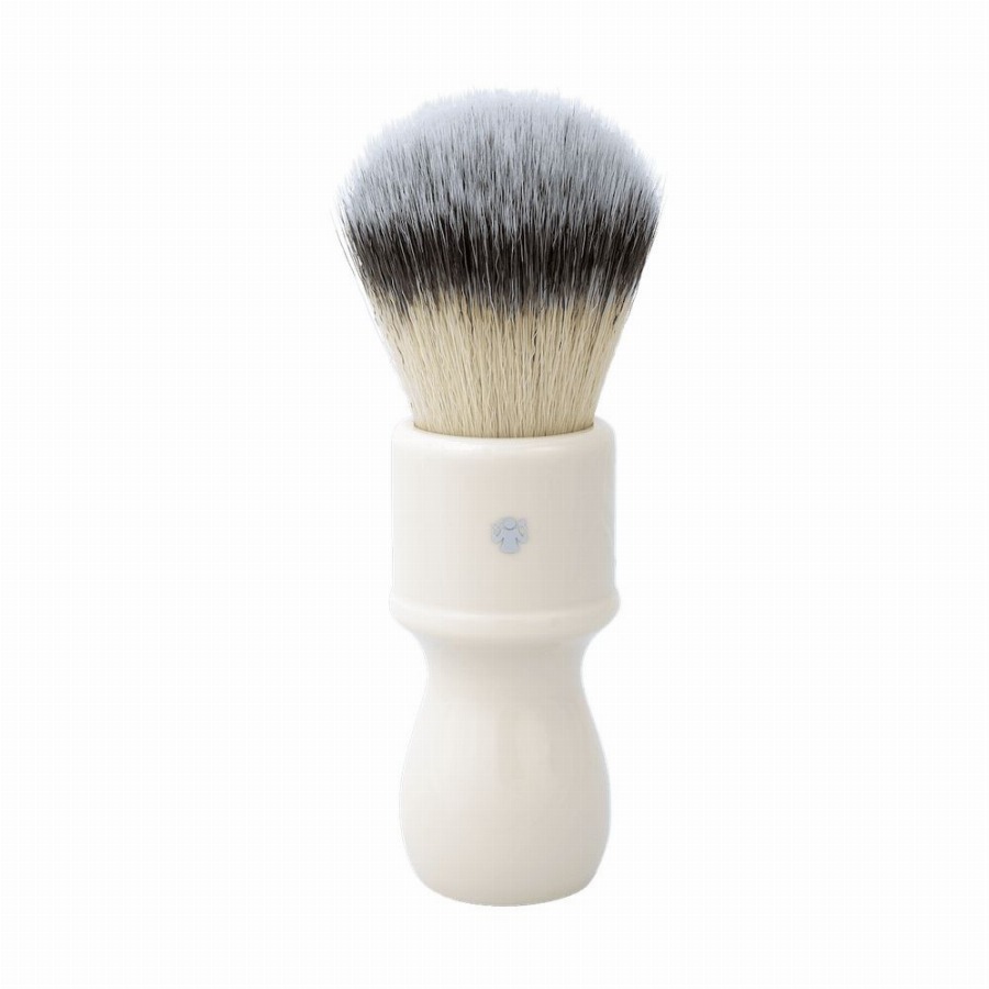 DOVO Solingen Dovo Scheerkwast “Barber” – Wit (veganistisch) 1