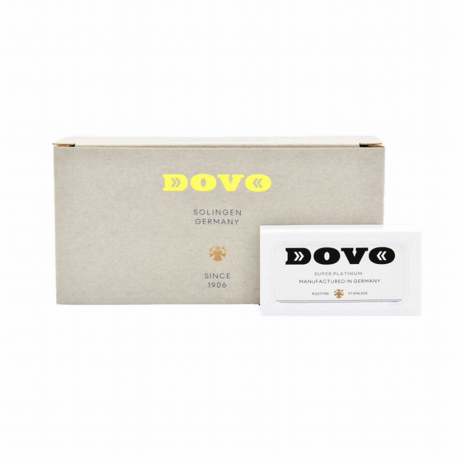 DOVO Solingen SUPER PLATINUM – ​​Dubbelzijdige scheermesjes 1