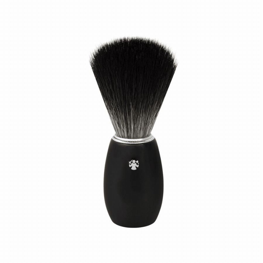 DOVO Solingen Dovo Scheerkwast – Acryl Zwart (vegan) 1