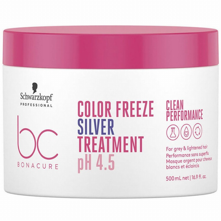 Schwarzkopf - Silver Color Freeze Behandeling pH 4.5 BC Bonacure 500 Verzorgende balsem