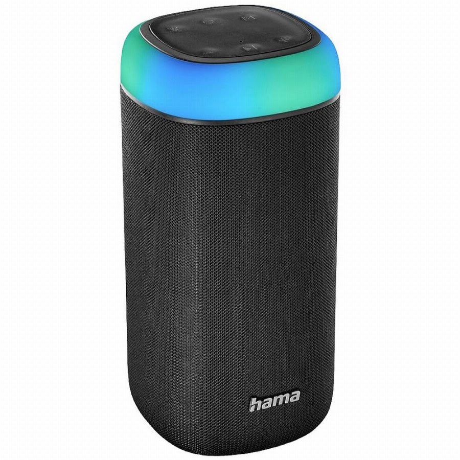 Hama Bluetooth luidspreker AUX, Handsfree-functie, Spatwaterdicht, Draagbaar Zwart