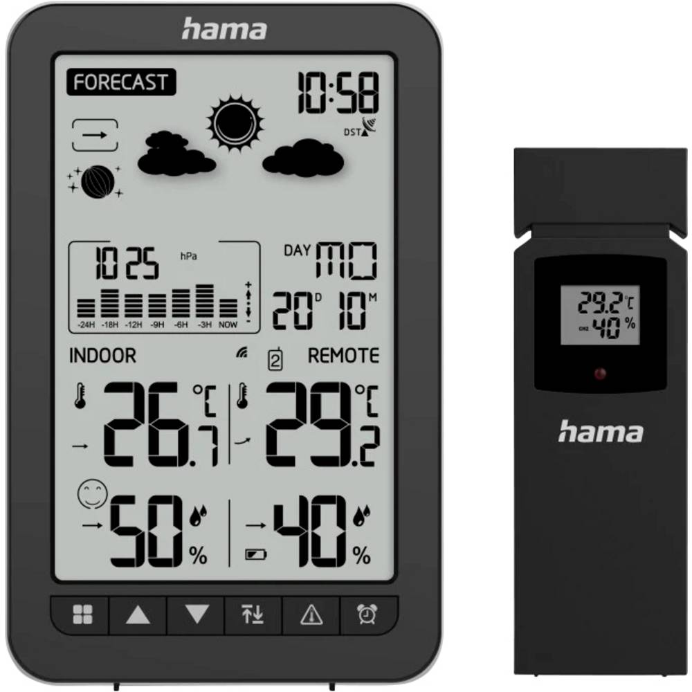 Hama 00222219 Draadloos weerstation