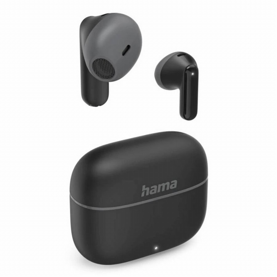 Hama Freedom Light II In Ear oordopjes Bluetooth Zwart Oplaadbox Mobiele telefoon