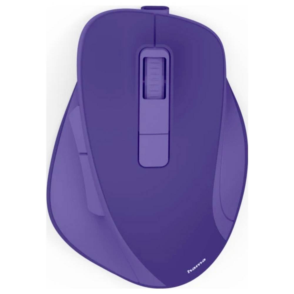 Hama WM-500 Muis Draadloos Optisch Blauw 6 Toetsen 1600 dpi Ergonomisch
