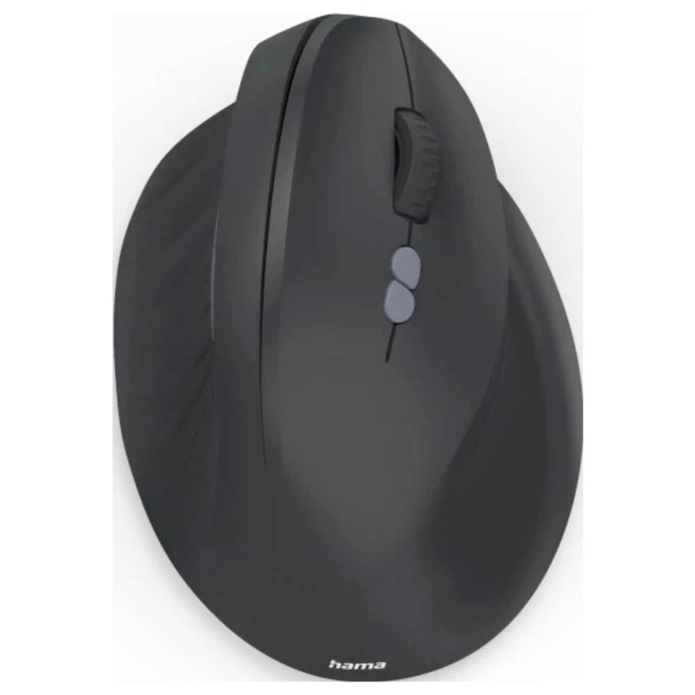 Hama EWM-500R Muis Draadloos Optisch Zwart 7 Toetsen 1800 dpi Ergonomisch