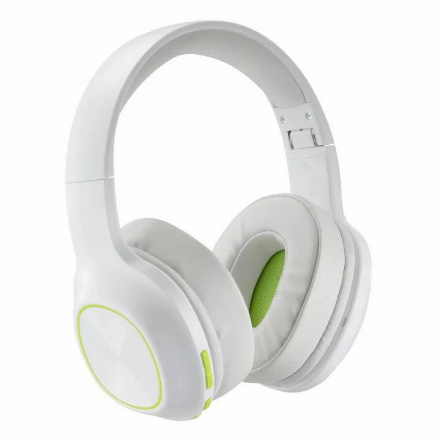 Hama Spirit Calypso III On Ear koptelefoon Bluetooth Stereo Groen, Wit