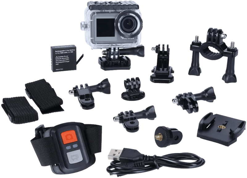 Rollei Actioncam 9S Plus Met Accessoires
