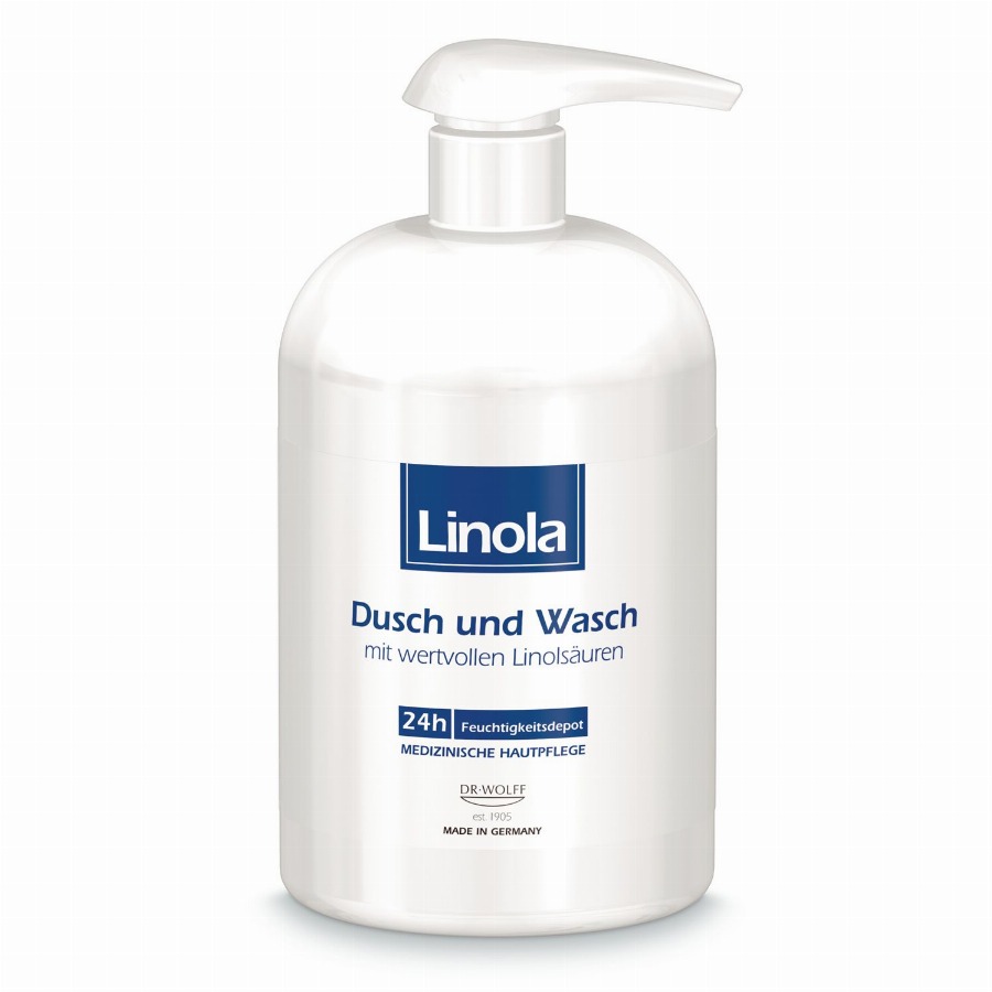 Linola Douche en Was – Douchegel voor de droge huid of een die gevoelig is neurodermitis 500