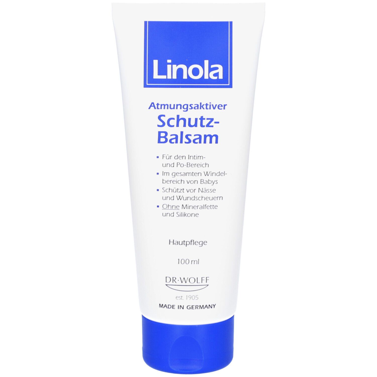 Linola Beschermende balsem voor geïrriteerde huid in de intieme zones en op billen 100 Balsem