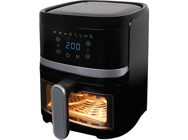 Koenic Kaf 41323 B – Airfryer Zwart 37 L 1300 W Aantal Manden: 1
