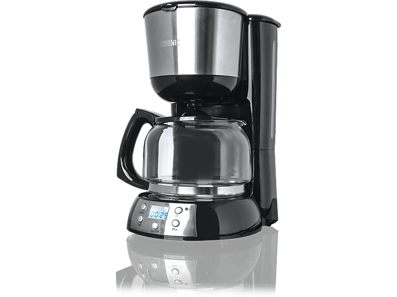 Koenic (kcm 101024) - Koffiezetapparaat Met Glazen Karaf 125 L Zilver