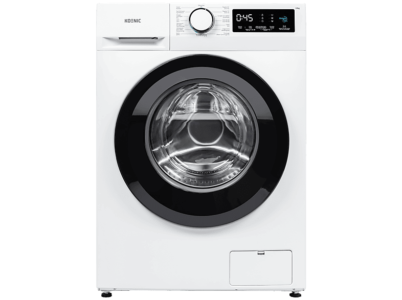 Koenic Kwm 10176 - Wasmachine Voorlader 10 Kg 1400 Rpm 72 Db A-10%
