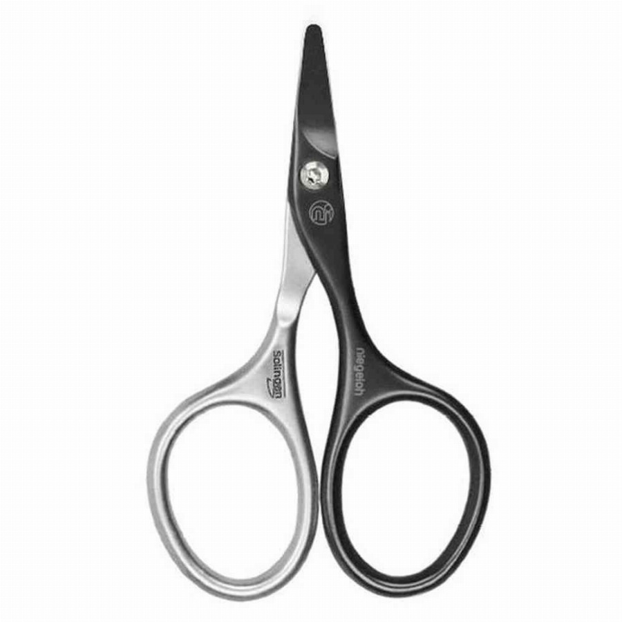 Niegeloh Solingen Babyschaar Inox stijl Titanium, zwart, zelfsluitend. 1