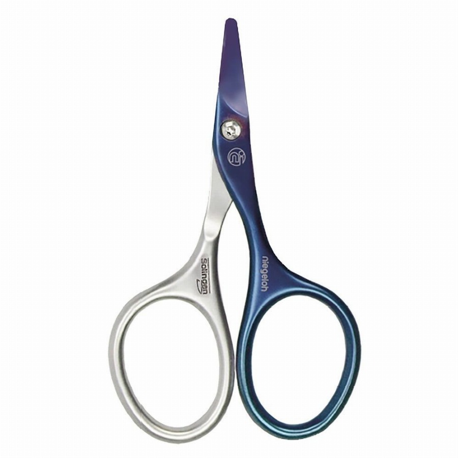 Niegeloh Zelfsliepende babyschaar van titanium – staalblauw 1