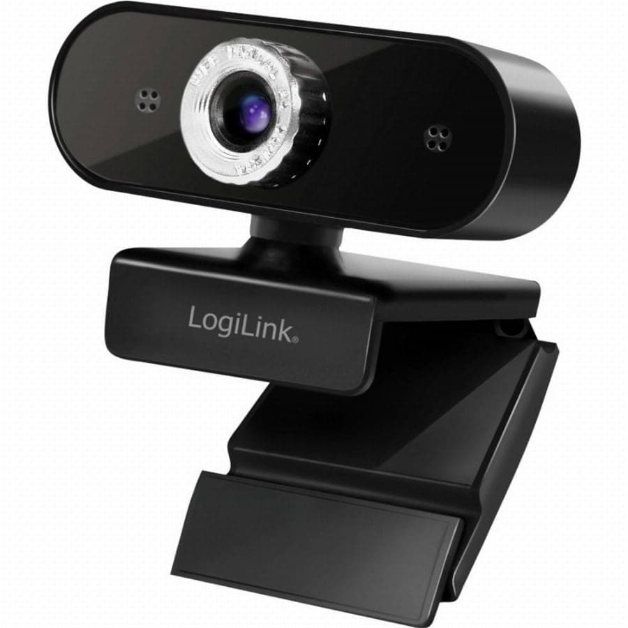 LogiLink UA0368 HD-webcam Klemhouder, Microfoon