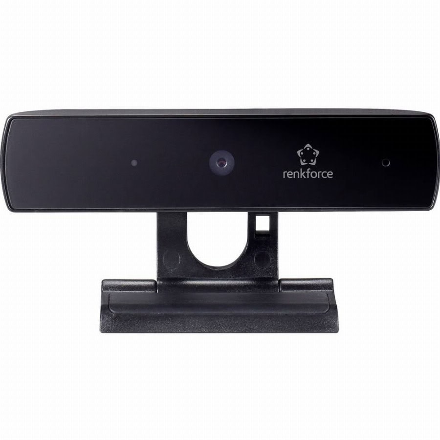 Renkforce RF-WC1080P1 Full HD-webcam 1920 x 1080 Pixel Klemhouder
