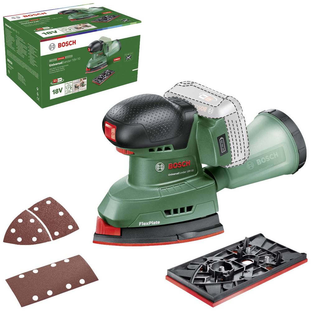 Bosch Universal Sander 18V-10 (zonder accu)