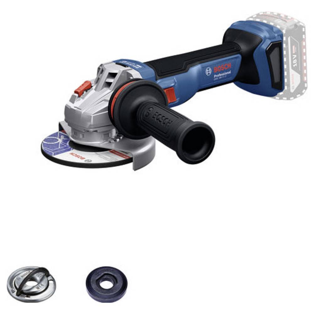 Bosch Professional GWS 18V-11 06019N4100 Haakse accuslijper 125 mm 1100 W 18 V