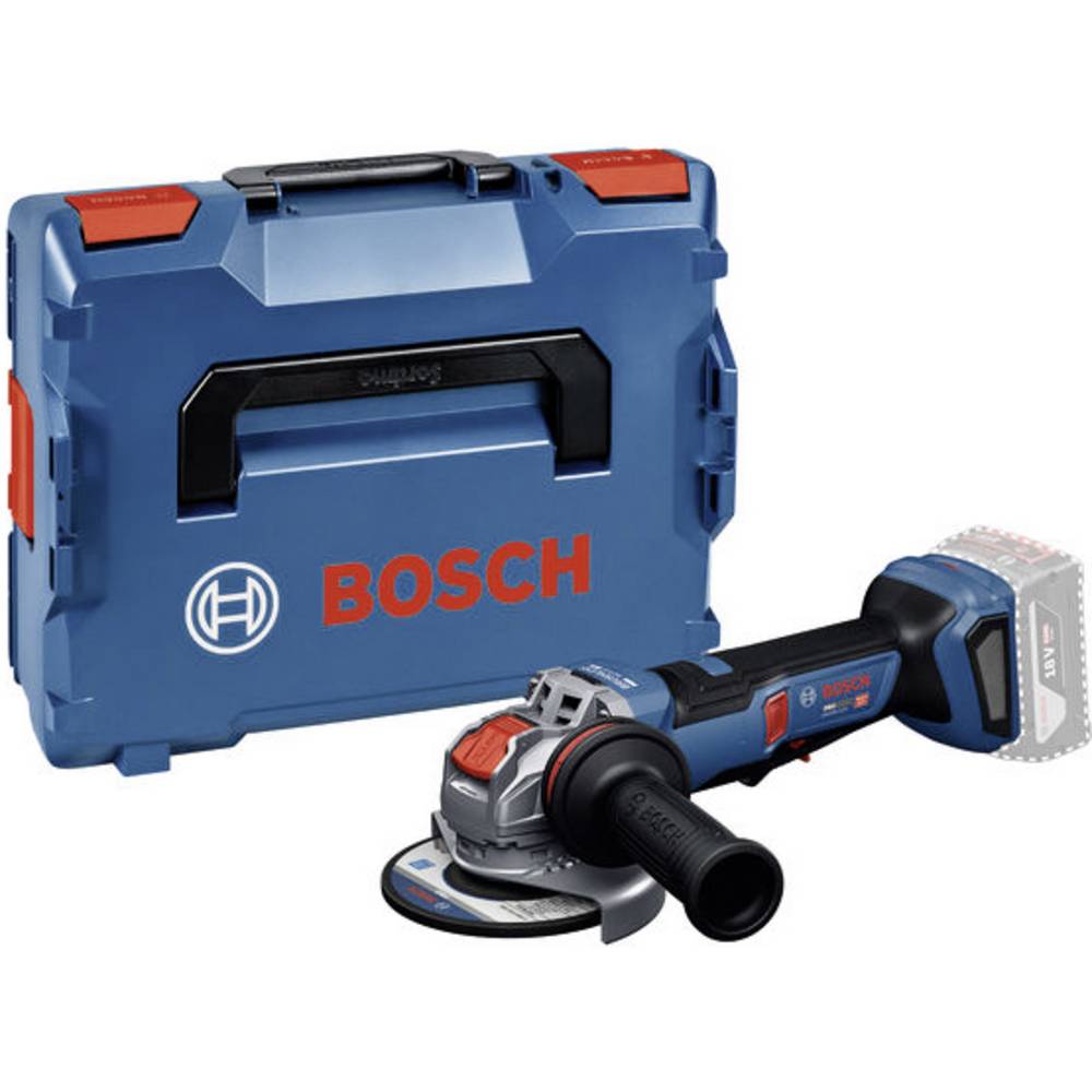 Bosch Professional GWS18V-11PS 06019N4301 Haakse accuslijper Incl. accessoires, Zonder lader, Incl. snelspanmoer, Incl. koffer, Zonder accu 1.100 W 18 V