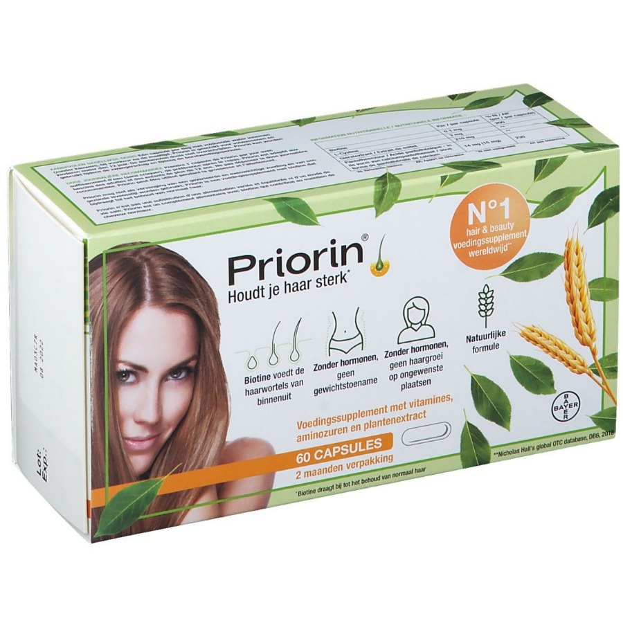 Priorin tegen Haaruitval 60 Capsules