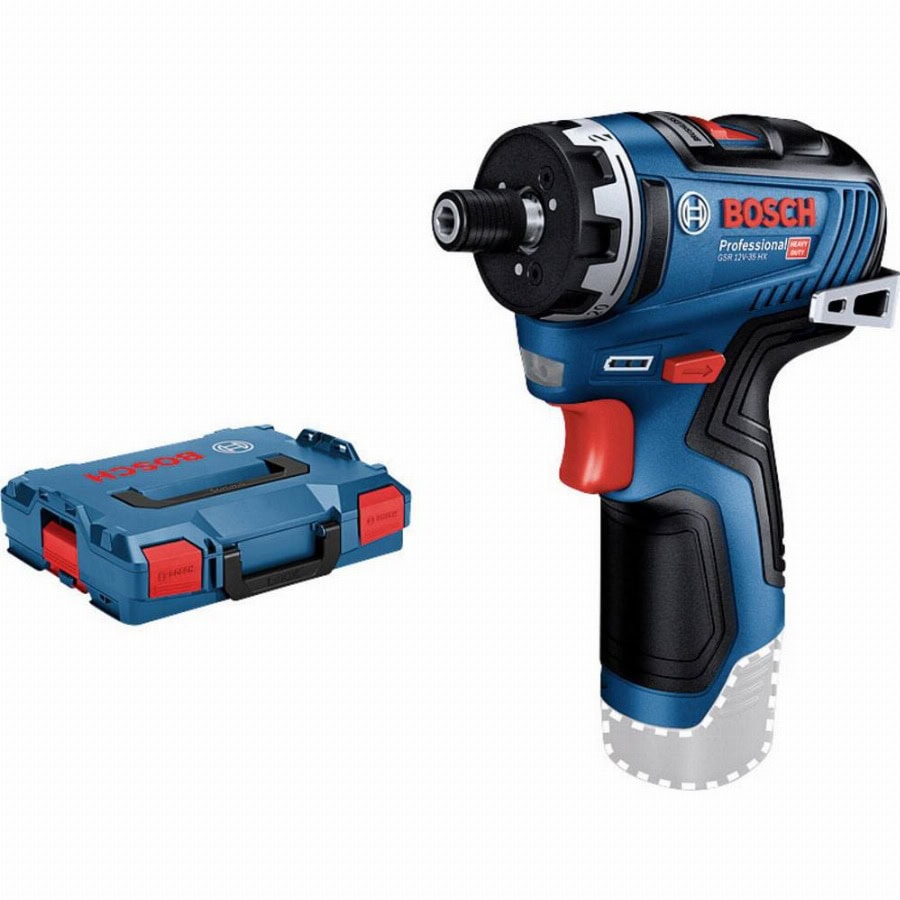 Bosch Professional GSR 12V-35 HX Accu-boormachine 12 V 2 snelheden Zonder accu, Zonder lader, Incl. koffer
