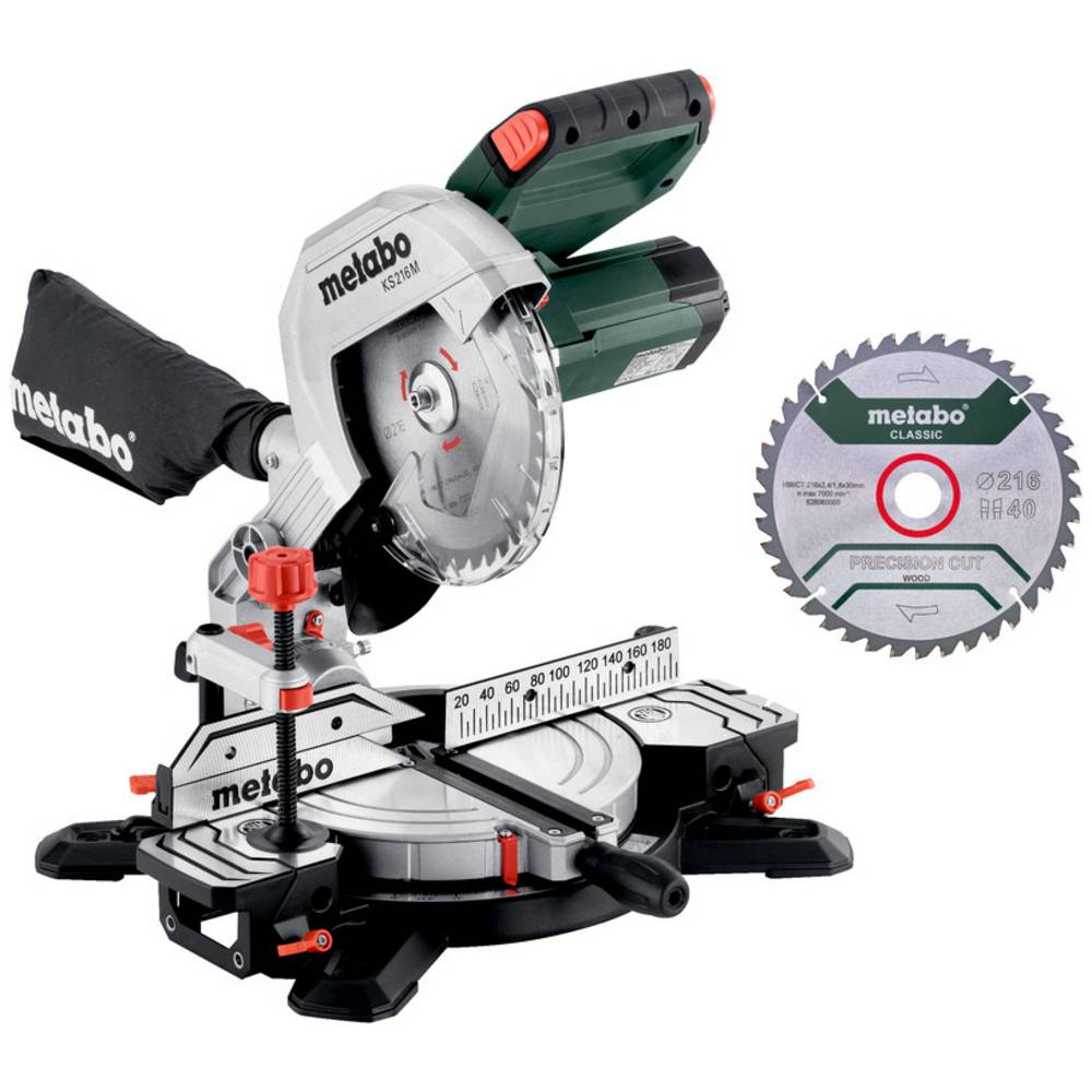 Metabo 610216900 Kapzaag 1100 W 216 mm 30 mm