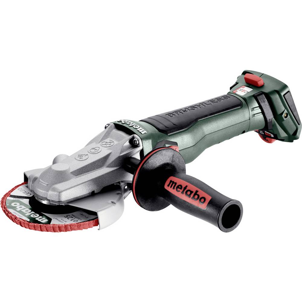 Metabo WVBF 18 LT BL 11-125 Quick 601307840 Haakse accuslijper 125 mm Brushless, Incl. koffer, Zonder accu, Zonder lader