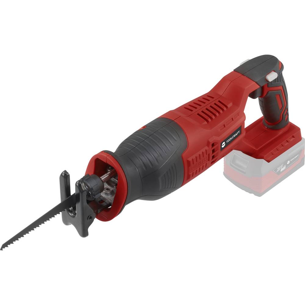 TOOLCRAFT TO-7453617 Reciprozaag Brushless, Zonder accu, Zonder lader 20 V