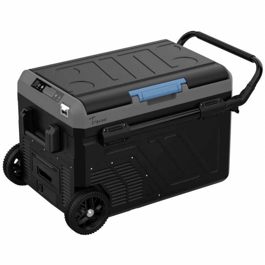 Tripcool C053-040 Koelbox trolley Compressor 12 V/DC, 24 V/DC Zwart (mat) 40 l -20 tot +20 °C