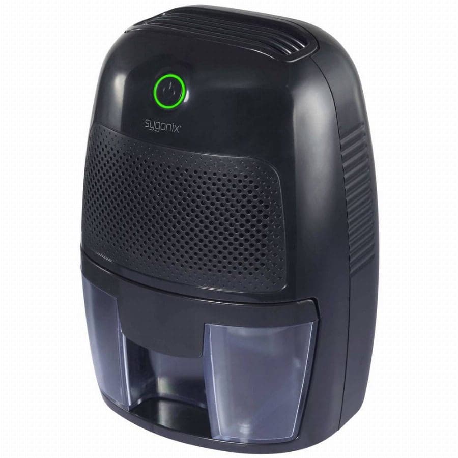 Sygonix Luchtontvochtiger 20 m² 22.5 W 0.25 l/dag Zwart