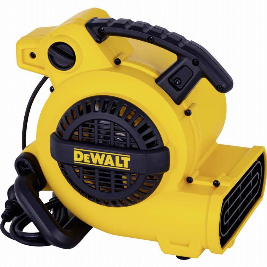 DEWALT Vloerdroger 130 W Geel/zwart (reflecterend)