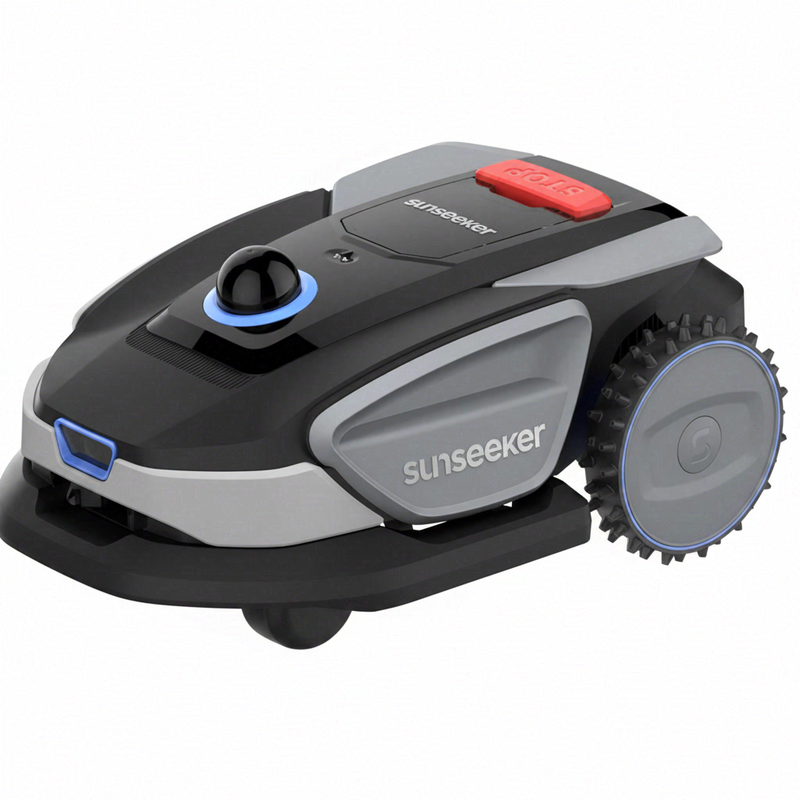 【IFA 2026 uitgelicht model】 SUNSEEKER S4 draadloze robotmaaier met perimeterdraad voor 1000 m² – LiDAR 360° en AI-visie, automatische mapping, intelligente obstakelvermijding, mult…