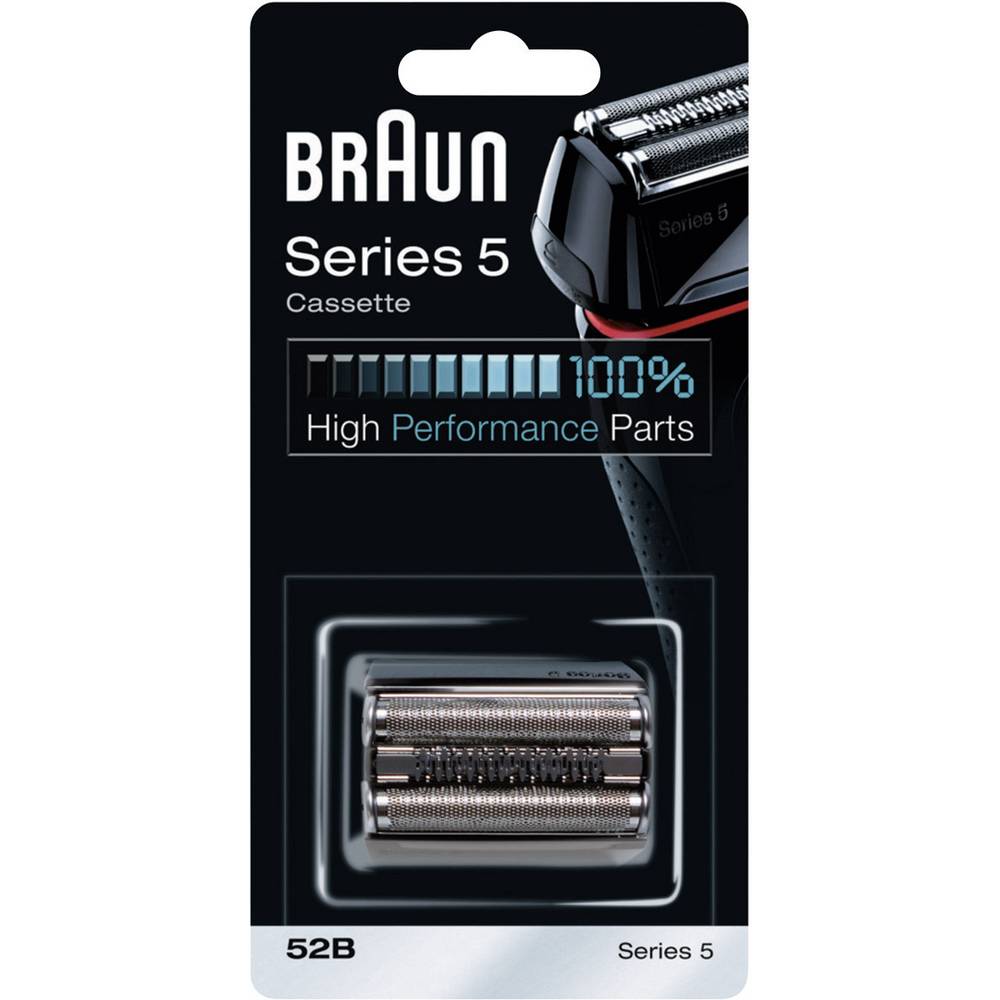 BRAUN CASSETTE 52 BLACK SERIE 5