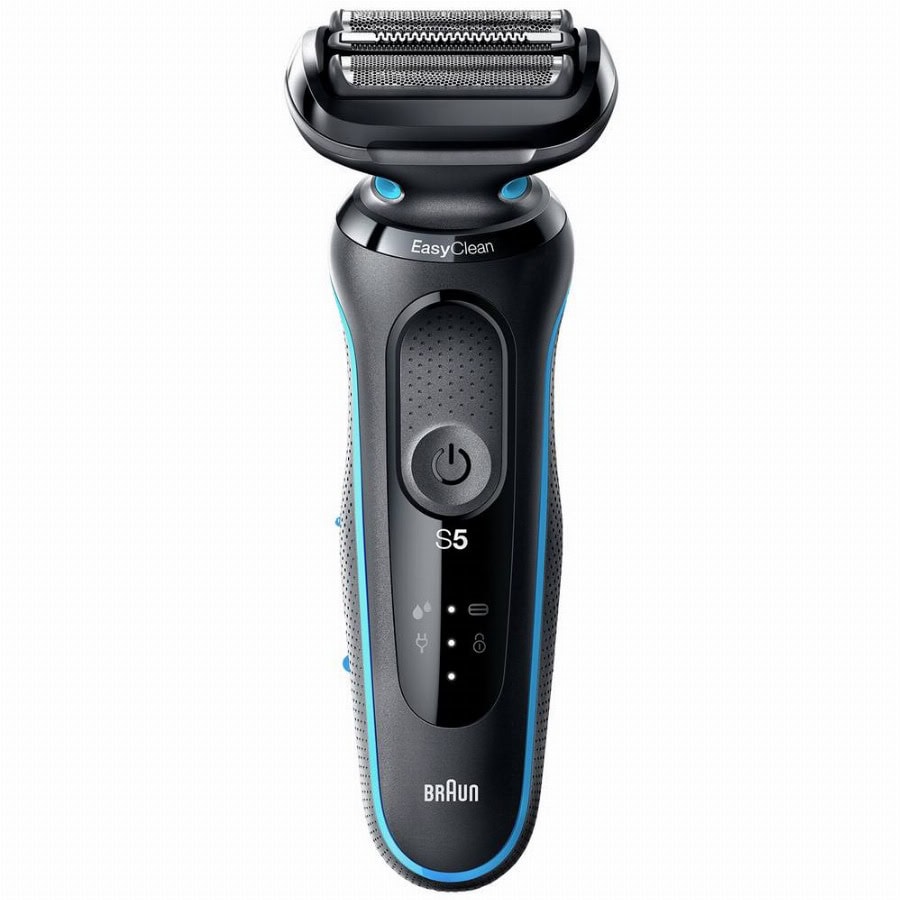 Braun 51-M1000s 51-M1000s Folie-scheerapparaat Zwart/blauw