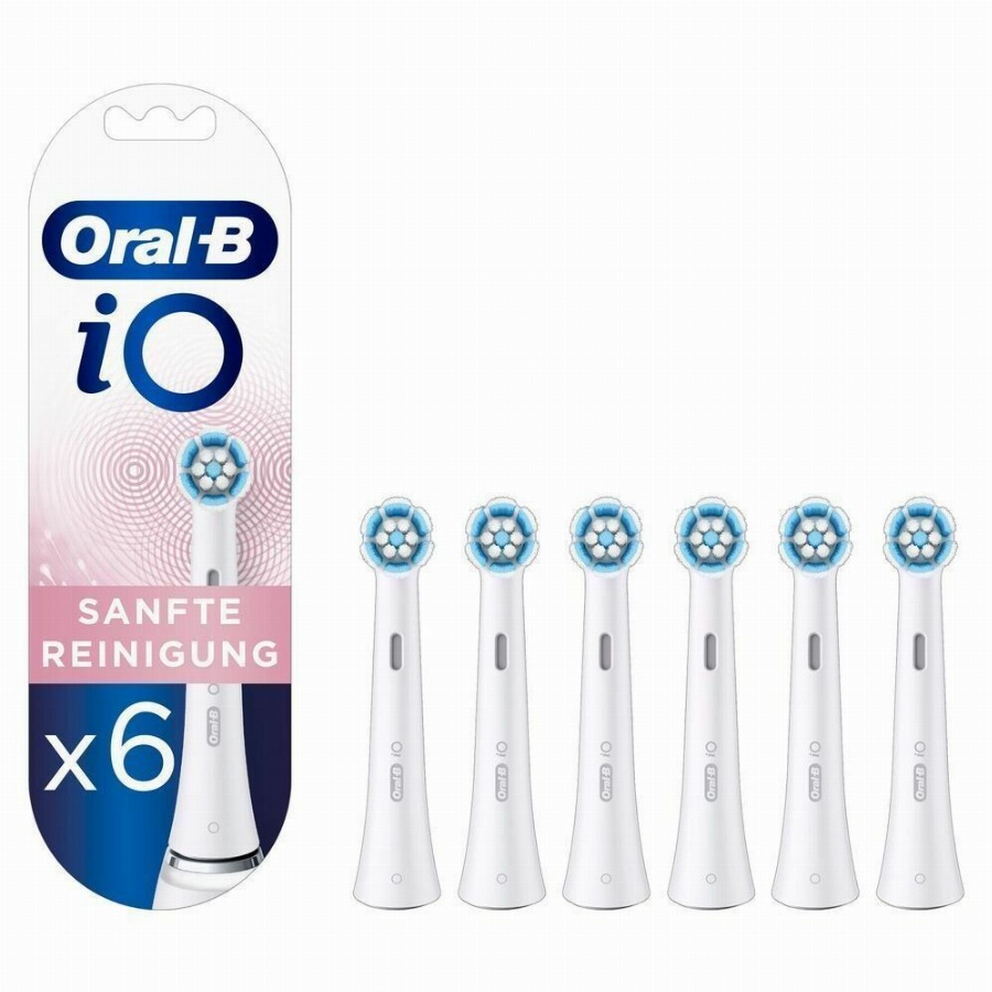 Oral-B iO Zachte Reiniging Opzetborstels 6