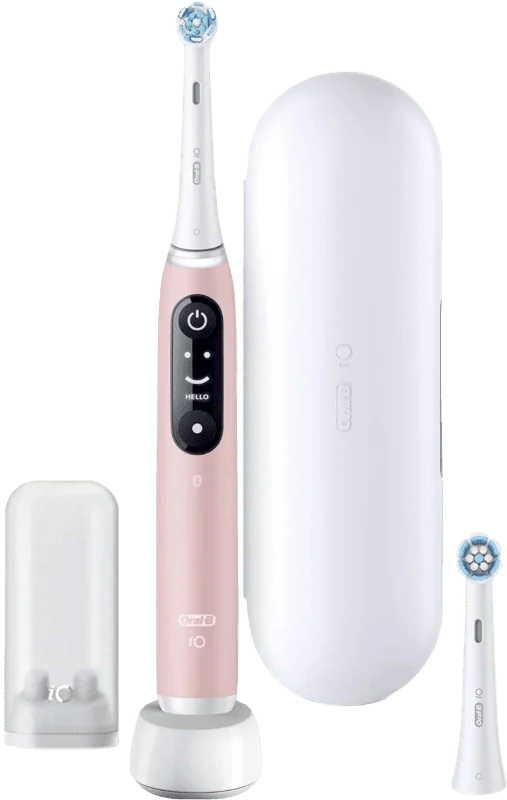 Oral-B iO Series 6N – Elektrische tandenborstel – Roze zand – 5 standen