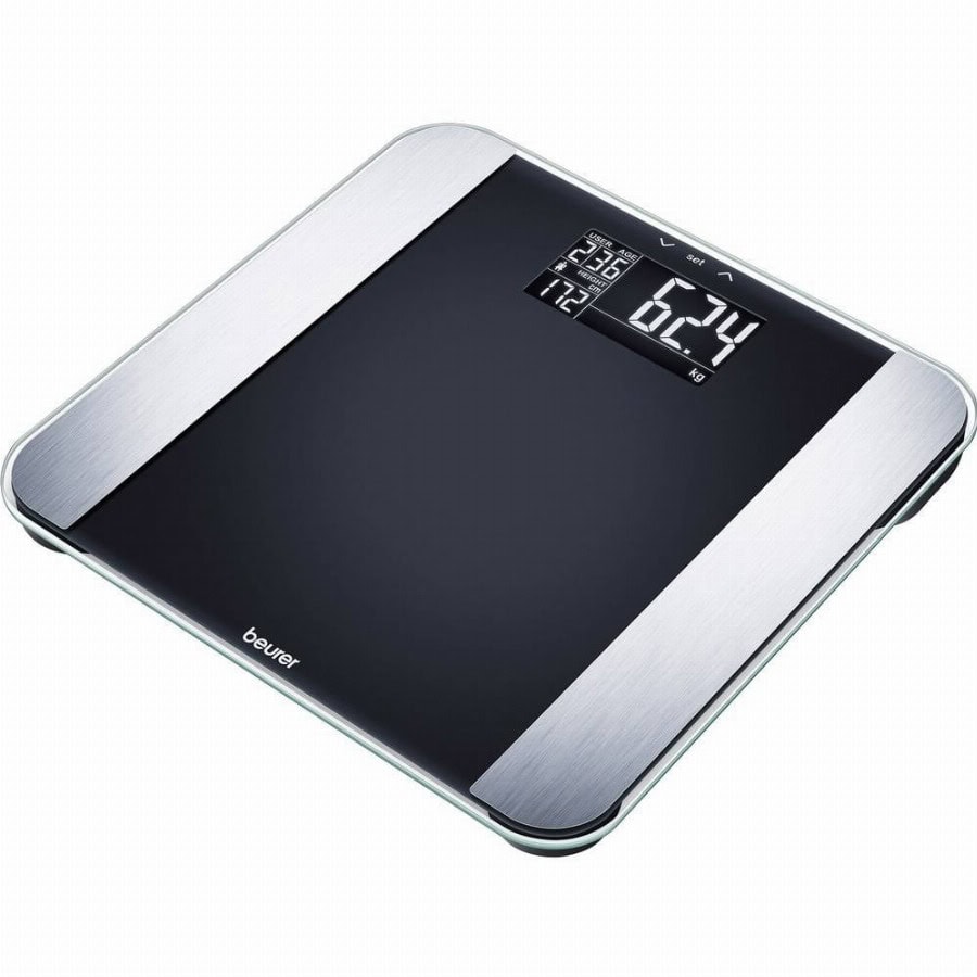 Beurer BF LE 748.17 Analyse-personenweegschaal Digitaal Weegbereik (max.): 150 kg Zwart, Zilver