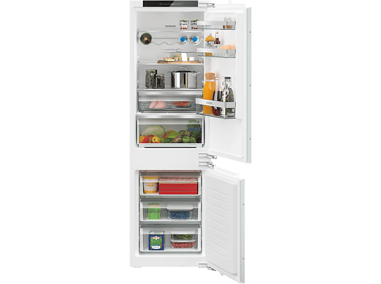 Siemens KI86NVFE0 - iQ300 - Inbouw koel-vriescombinatie - 177.2 cm x 54.1 cm - noFrost: nooit meer je vriezer ontdooien - hyperFresh: de extra ruime vershoudlade voor groente en fr…